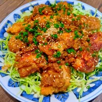 鶏むね味噌ダレチキンカツ|myon-myonさん