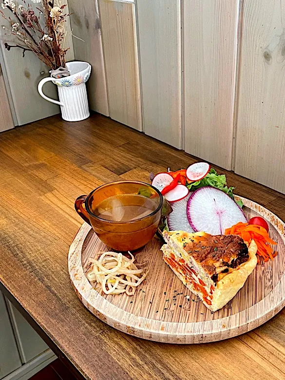 白菜と京くれない人参のキッシュ|maSami＊さん