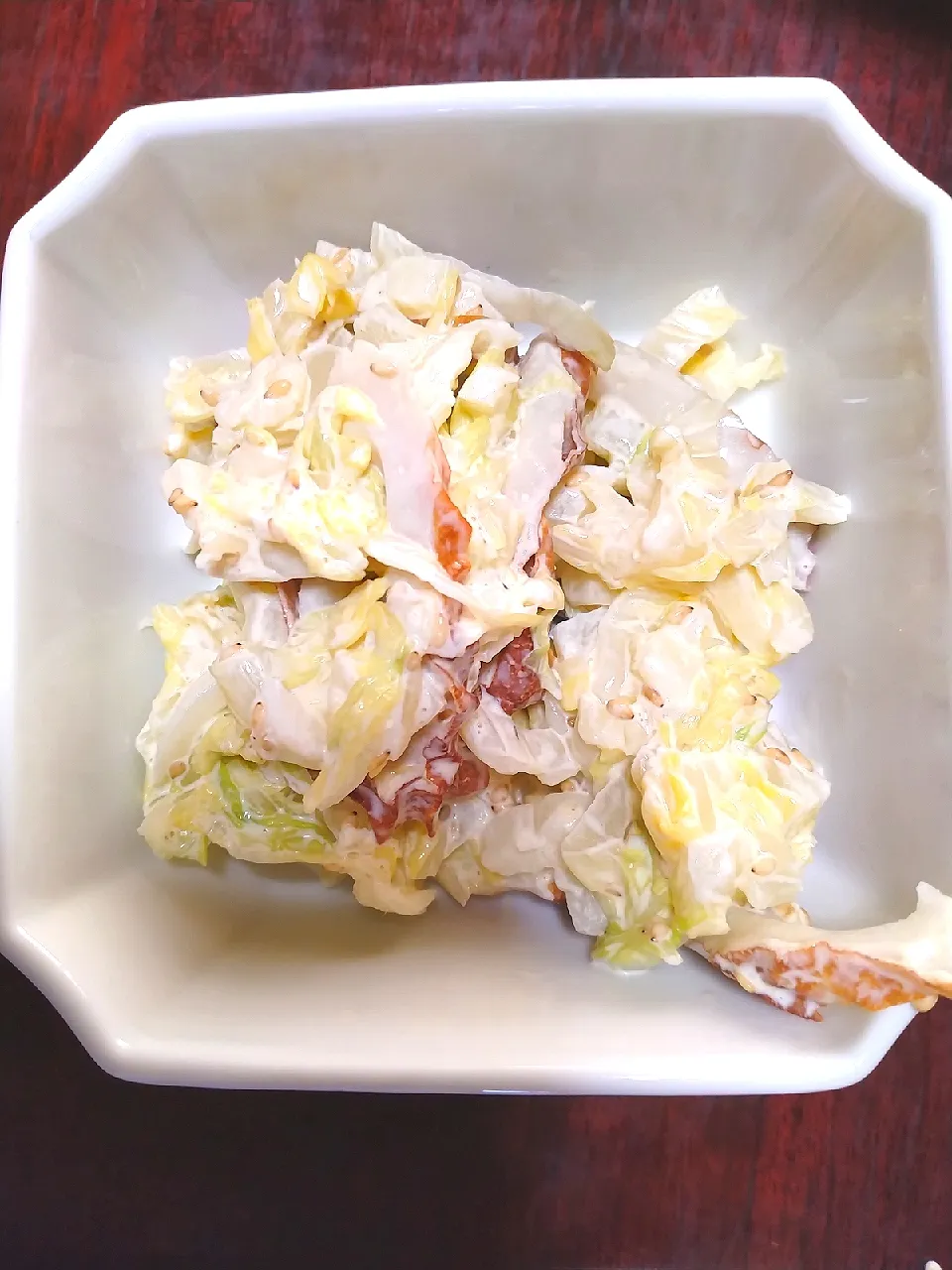 白菜と竹輪のマヨサラダ|のばーきさん