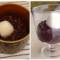 雪見だいふく×ぜんざい（温、冷）| みりさん