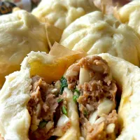 なんでも麻婆ソース de 麻婆肉まん|まなまな♡さん