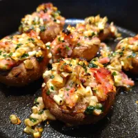 マッシュルームのプランチャ