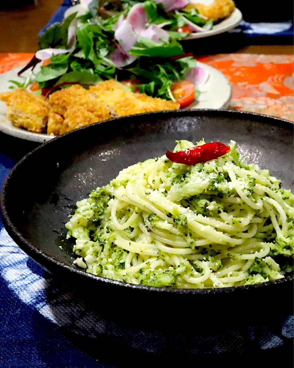 ブロッコリーのパスタ|かおるさん