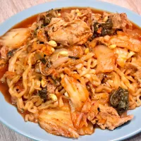 泡菜炒泡麵|勁桑さん