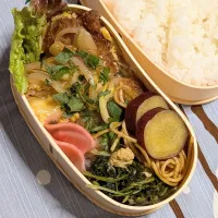 本日のお弁当〜かつとじ弁当|f.1125beさん