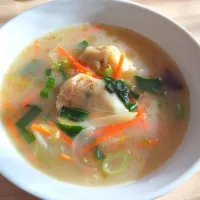 2025 1228　白湯餃子スープ|いもこ。さん