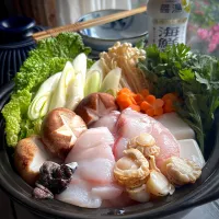 あんこう鍋&雑炊 ~海鮮だし🦞|とんちんさん