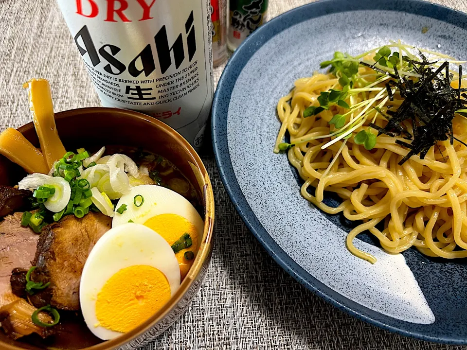 つけ麺ランチ　うっかり麦炭酸💦|須佐浩幸さん