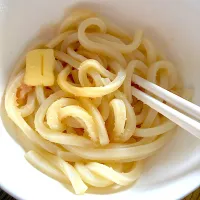 たらこバターうどん|ハンバーグうーたんさん