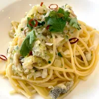 鱈のラグービアンコパスタ！|Tomyさん