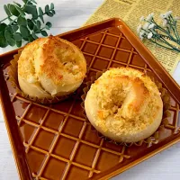 ココナッツロールパン|紅茶とお菓子と時々ごはんさん