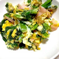 ベーコンとほうれん草の炒め物|Ayaさん