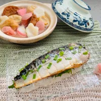 「焼き鯖寿司＆アルモンデおでん」|バシュランさん