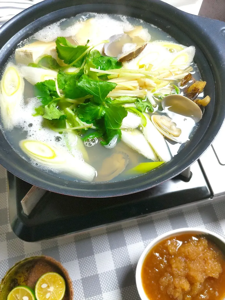 あさり湯豆腐|samutanさん