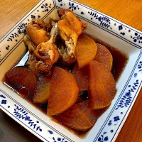 手羽元と大根の煮物|Mikaさん