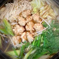 自家製鶏団子のちゃんこ鍋🍲|Kouki Tanabeさん