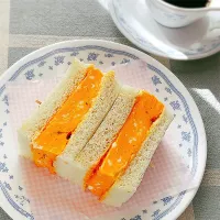 レンジで再現！喫茶店風たまごサンドのコツ|アスママさん