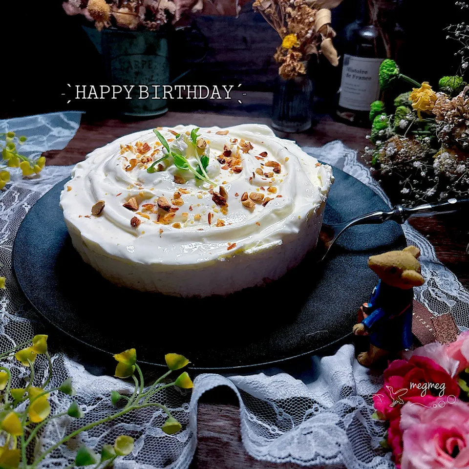 レアチーズケーキ|meg*ˊᵕˋ*megさん