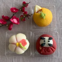 初春月〜練り切り