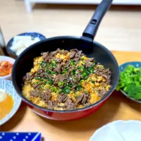 石焼き(風)ビビンバ！|ツナコさん