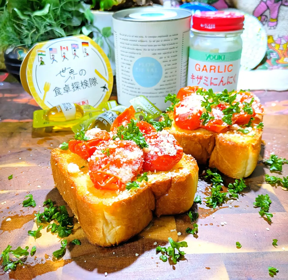 🌏『世界の食卓探検の旅〜🇪🇸スペイン』
【🇪🇸パン・コン・トマテ】|ayaさん