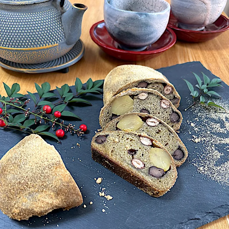 抹茶きなこのシュトーレン（お正月用）|sakurakoさん