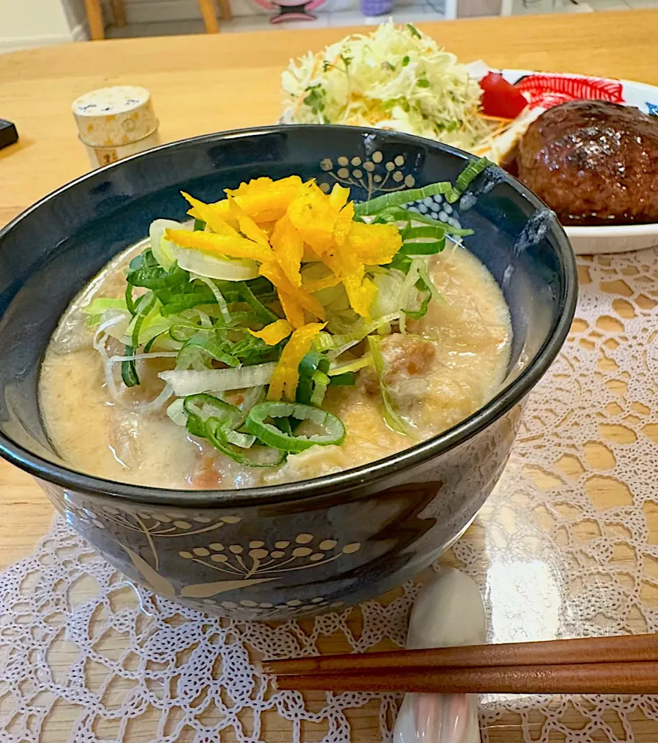 加茂五葉の酒粕で粕汁|MOMO-chan☻さん