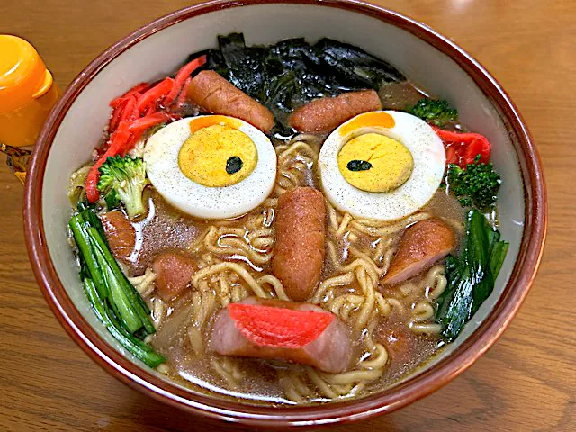 マルちゃん正麺🍜、豚骨醤油味❗️（╹◡╹）✨|サソリさん