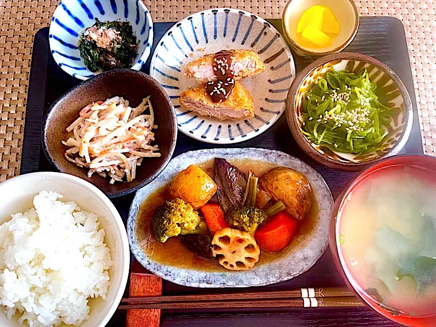 和定食の朝ごはん🍚|KANAさん