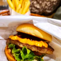 🔷モスバーガー🍔新とびきり🧀チーズ🔷|@きなこさん