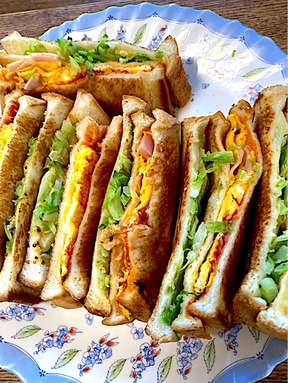 焼きサンドイッチ|ちいこさん