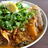 マグロと大根のスパイスカレー|dashi menjiroさん