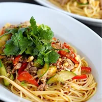 Junさんの料理 ヤウムンセン風パスタ|てつやさん