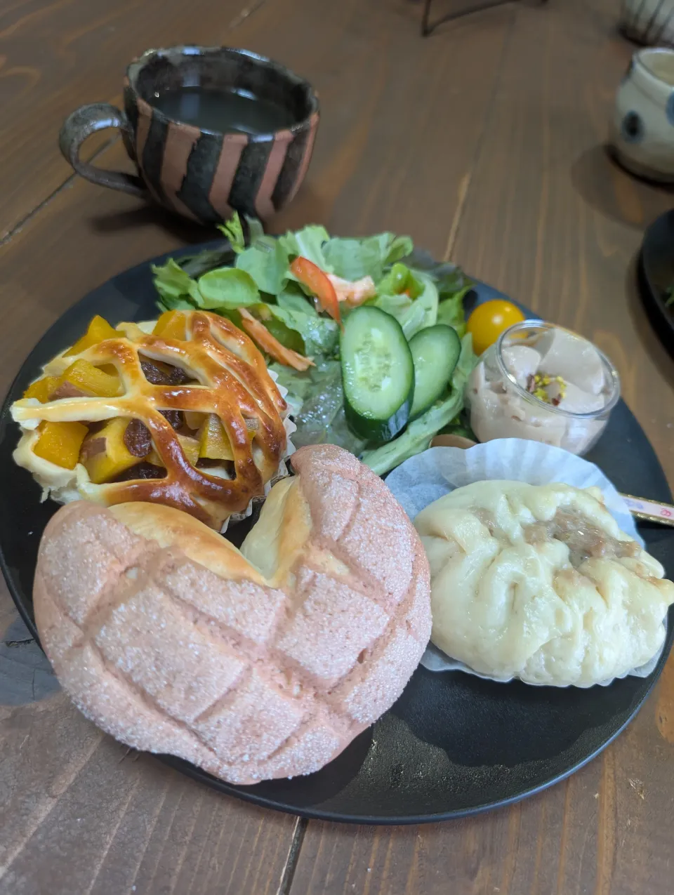 🩷いちごのハートメロンパン|mihoさん