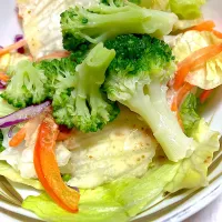 お腹の調整のためミックスサラダ|Ayaさん