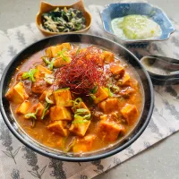 「麻婆キムチラーメン😳⁈」