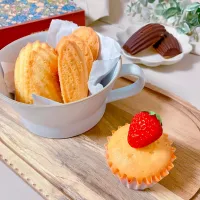 糀甘酒入り米粉のマドレーヌ| mai＊さん