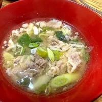 ダシダを使って牛スープ|さくたろうさん