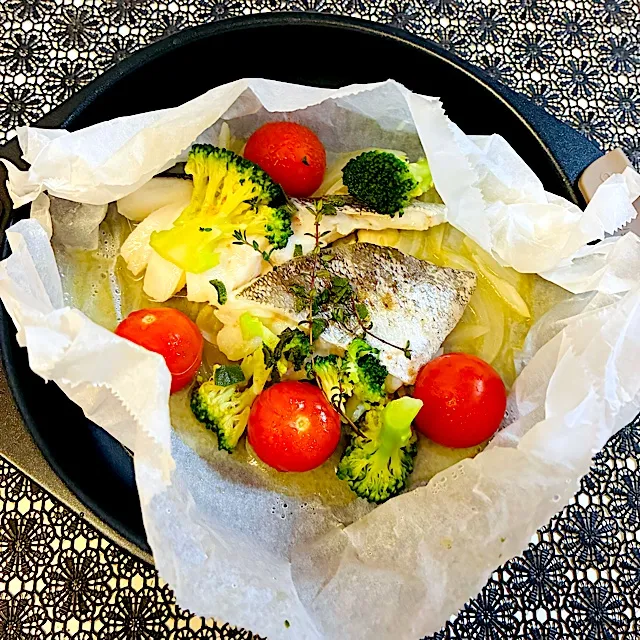 鱈の紙包み蒸し|ユミさん