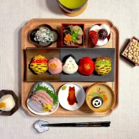 節分の手まり寿司|すずさん