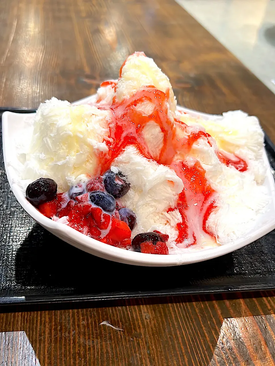 ベリーのふわふわかき氷|チャコイブさん