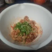 ほたての貝ひものユッケ|にんにくと唐辛子が特に好き❤️(元シャリマー)さん