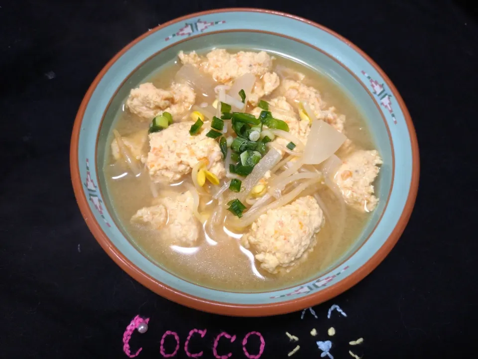 鶏団子スープ・味噌仕立て✨|cocco+さん