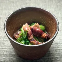 初もの ホタルイカと芹のぬた|まる(丸大豆)さん