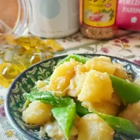 🇪🇸judias verdes con patatas～じゃがいもとモロッコいんげんの炒め煮～|にゃんぺこさん