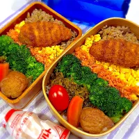 今日の夫婦弁⁽⁽ ◟(灬 ˊωˋ 灬)◞ ⁾⁾💕|桃実さん