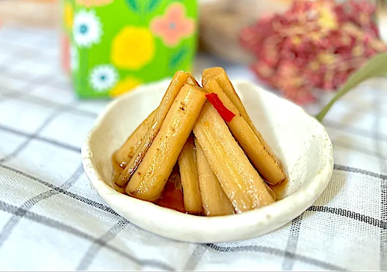 新牛蒡のたまり漬け|リンリンさん