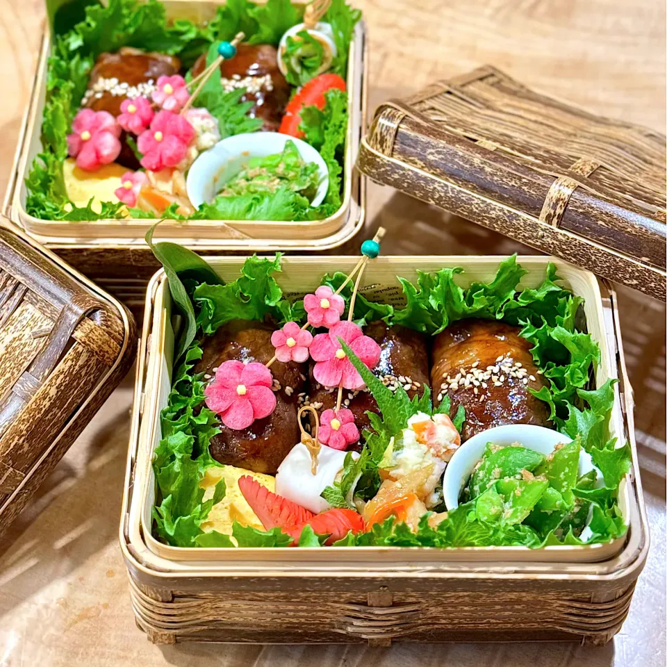 肉巻おにぎり弁当|1480_kojiさん