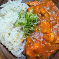 トマトバターチキンカレー🍅