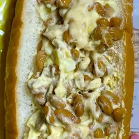 納豆卵ドッグ|すくらんぶるえっぐさん